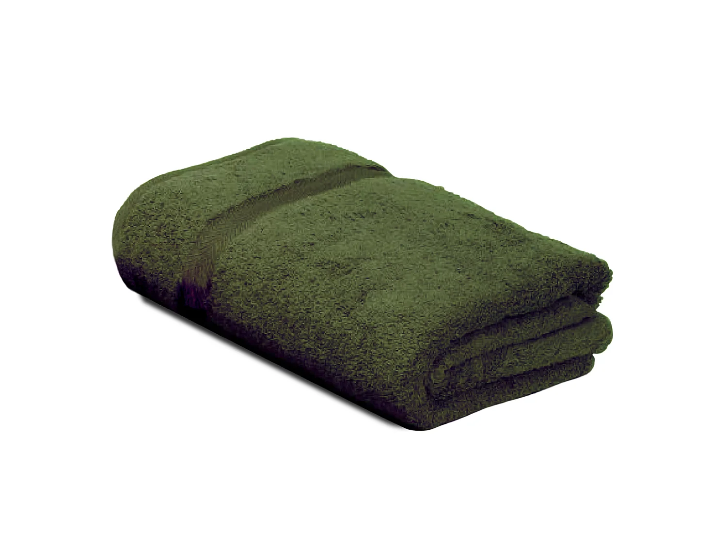 Parure de bain 5 pièces ROYAL CRESENT Vert Bouteille 650 g/m2