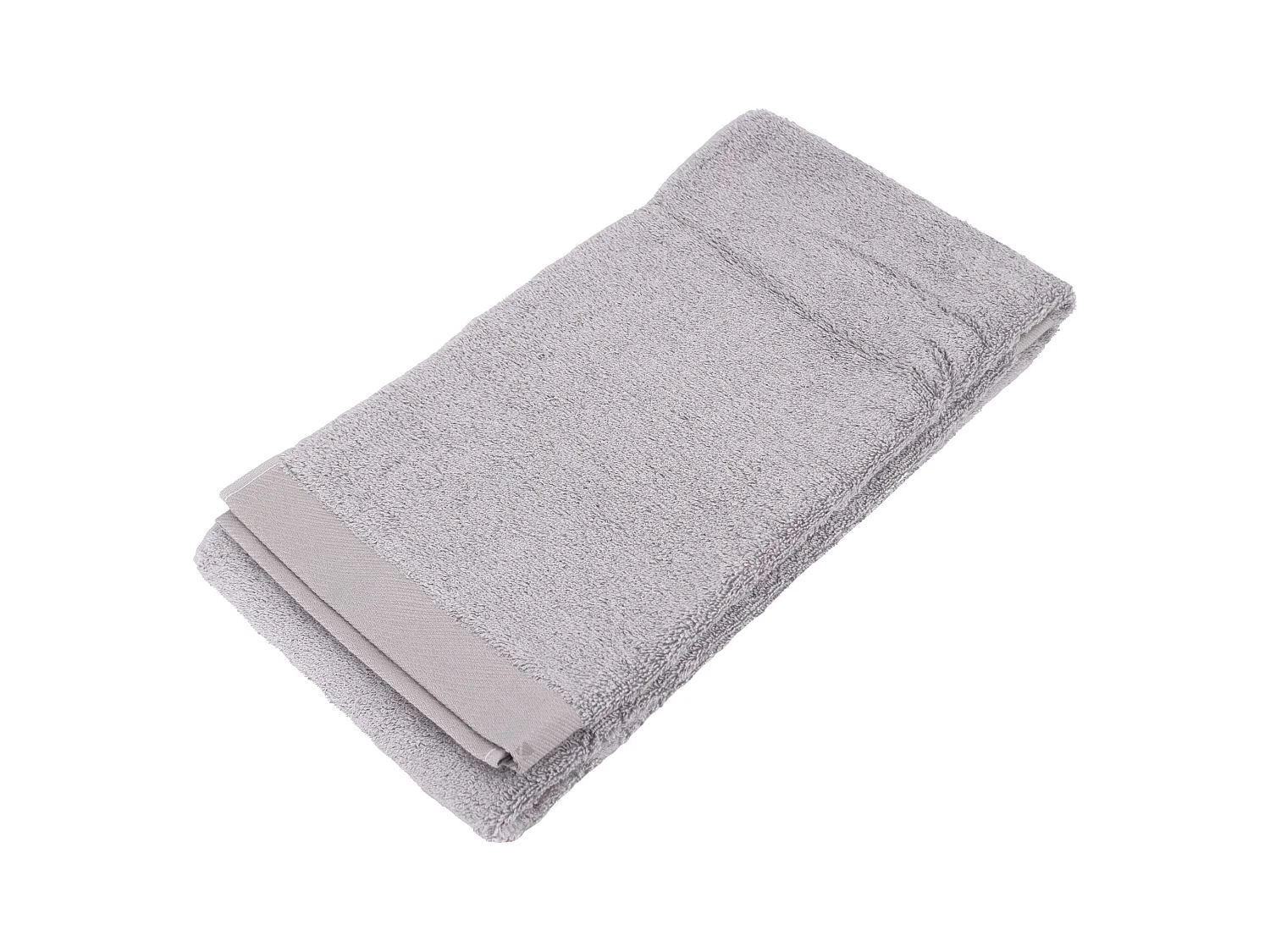 Drap de douche 70x140 cm coton peigné ALBA argent