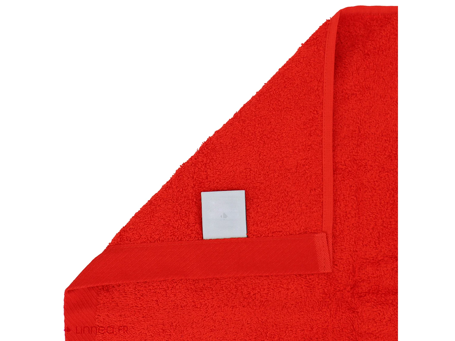 Drap de douche 70x140 cm coton peigné ALBA rouge