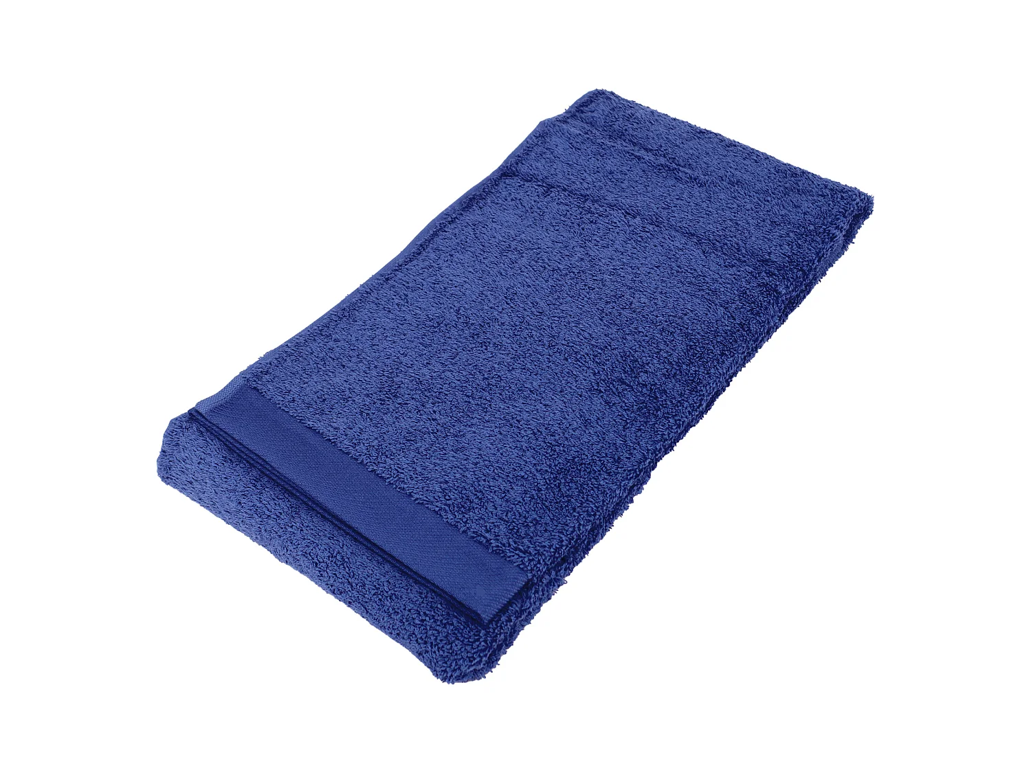 Drap de douche 70x140 cm coton peigné ALBA bleu marine