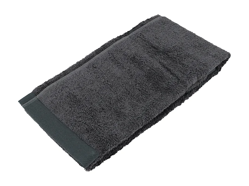 Drap de douche 70x140 cm coton peigné ALBA anthracite