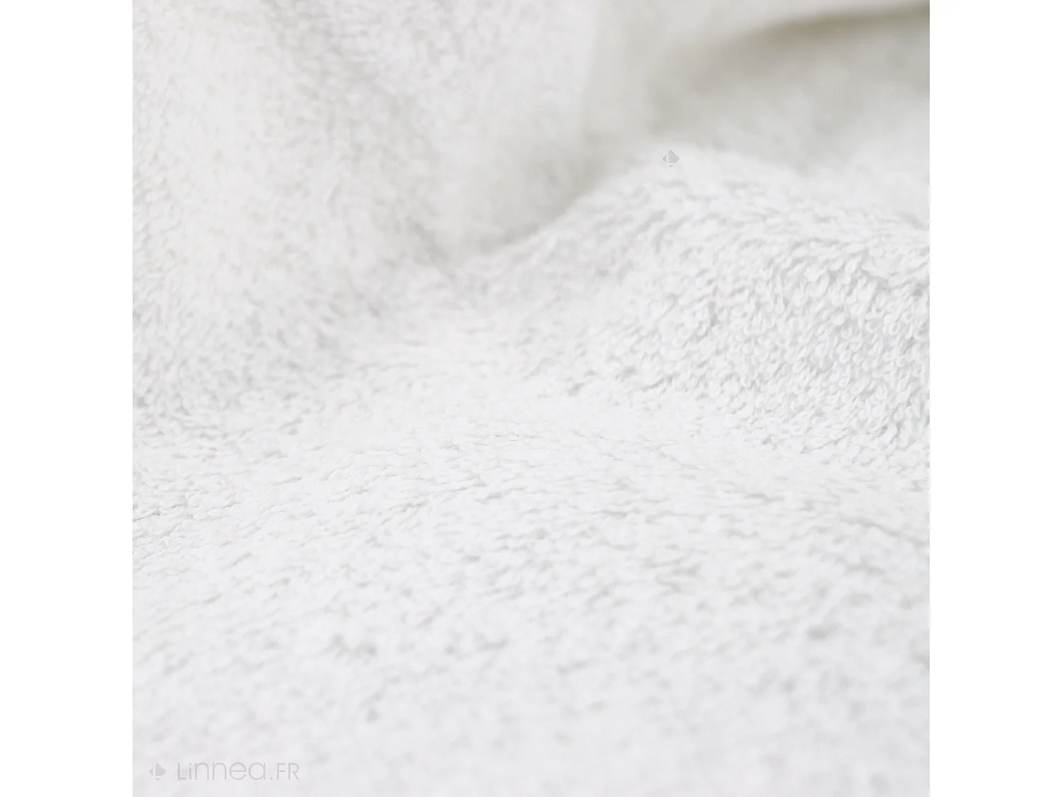 Drap de douche 70x140 cm coton peigné ALBA blanc