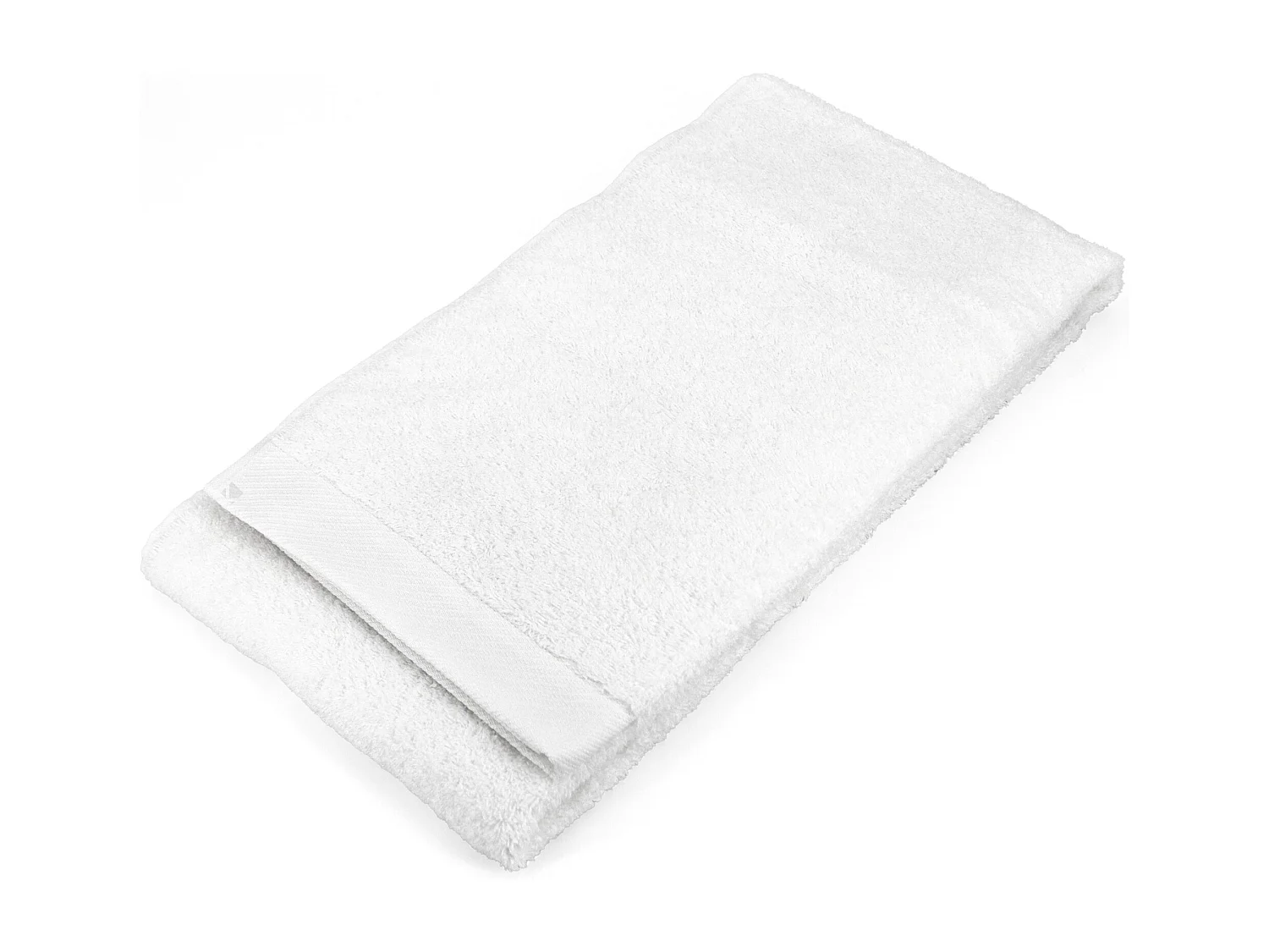 Drap de douche 70x140 cm coton peigné ALBA blanc