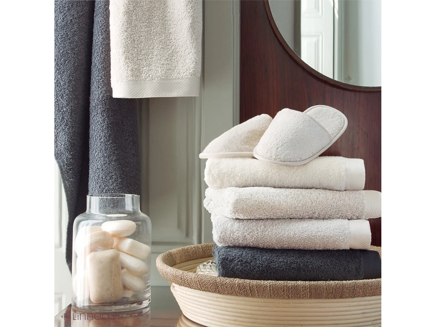 Drap de douche 70x140 cm coton peigné ALBA blanc