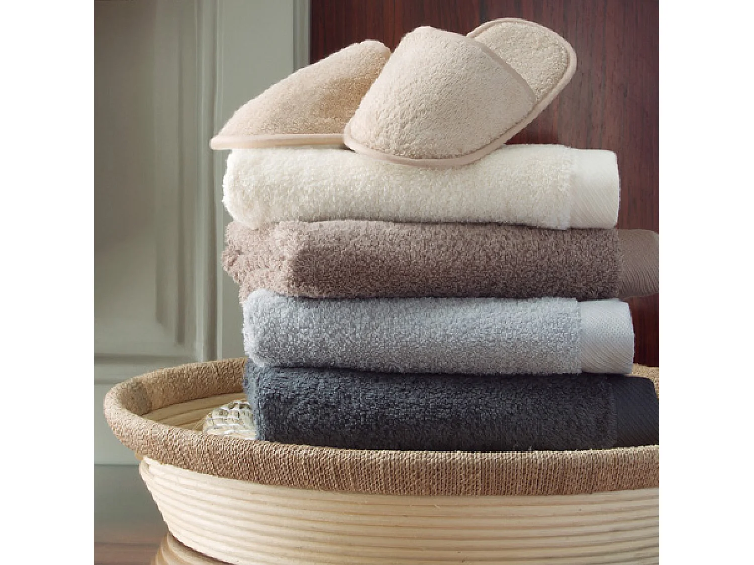 Drap de douche 70x140 cm coton peigné ALBA blanc