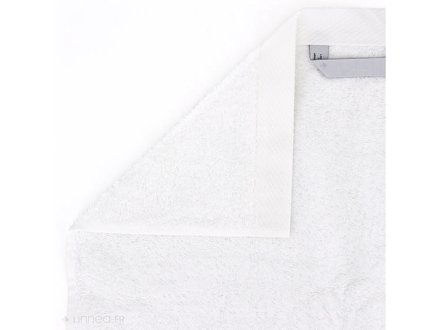 Drap de douche 70x140 cm coton peigné ALBA blanc
