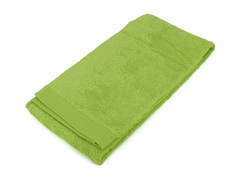 Drap de douche 70x140 cm coton peigné ALBA vert pomme