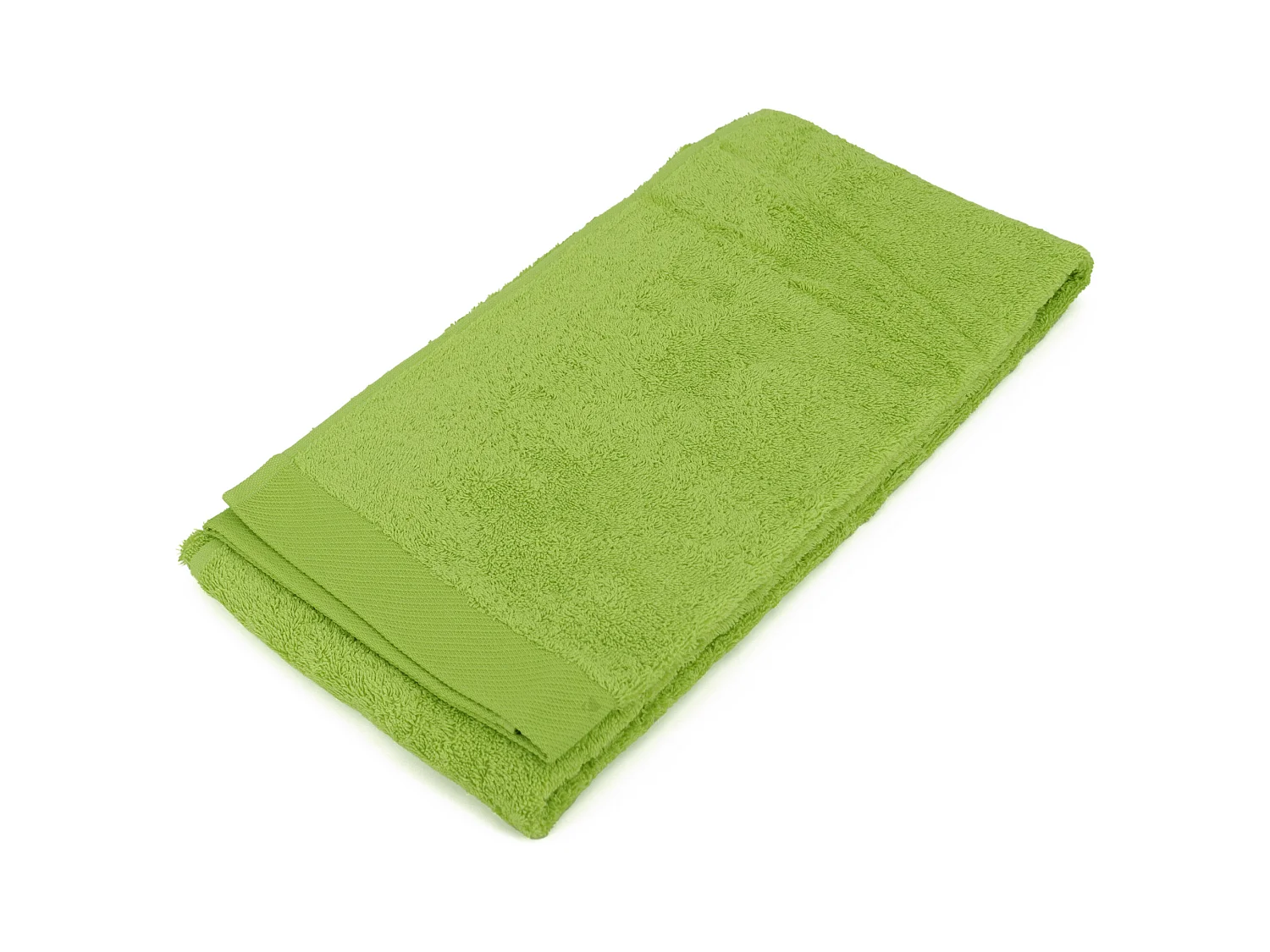 Drap de douche 70x140 cm coton peigné ALBA vert pomme