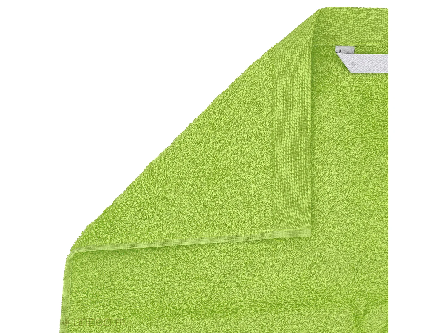 Drap de douche 70x140 cm coton peigné ALBA vert pomme