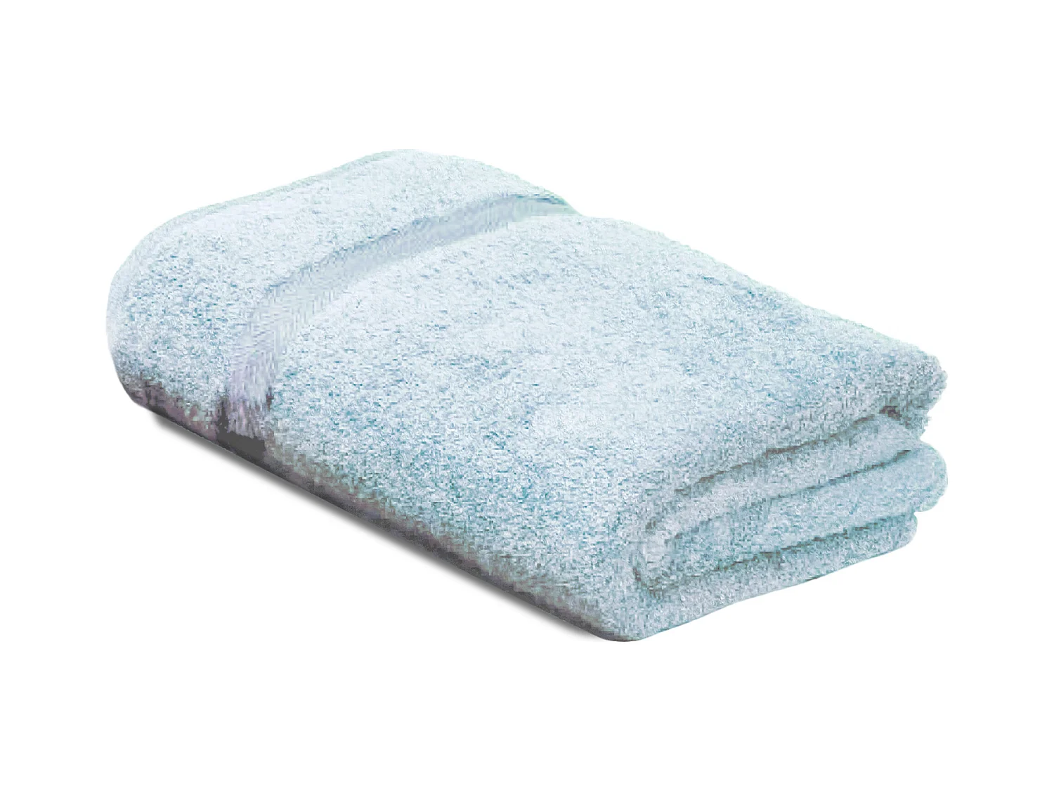 Drap de douche 70x140 cm ROYAL CRESENT Bleu Pâle 650 g/m2