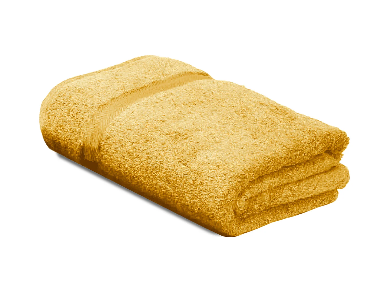 Drap de bain 100x150 cm ROYAL CRESENT Jaune Quartz 650 g/m2
