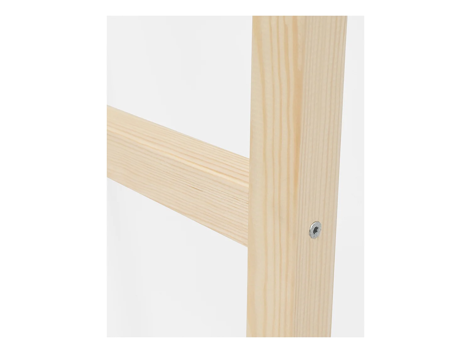 Escalera de madera maciza en tono natural de 118x41cm - STAIRS - DECOWOOD