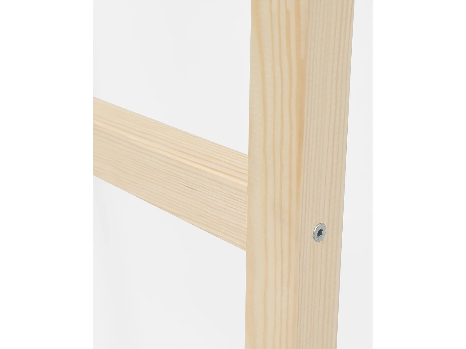 Échelle en bois de pin couleur naturelle 41x118cm - STAIRS - DECOWOOD