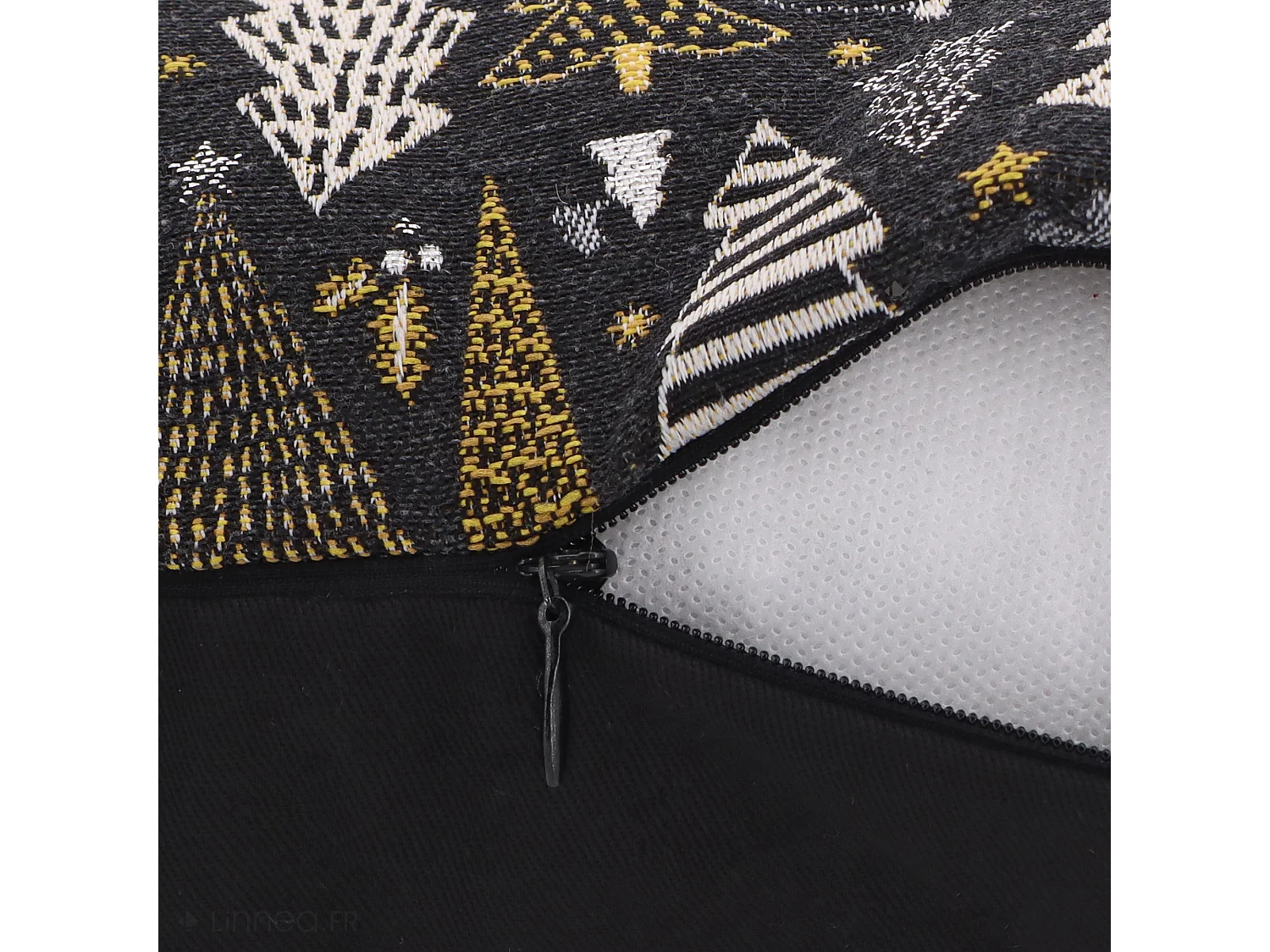 Housse de coussin 70x70 cm CELEBRATION Gris Graphite