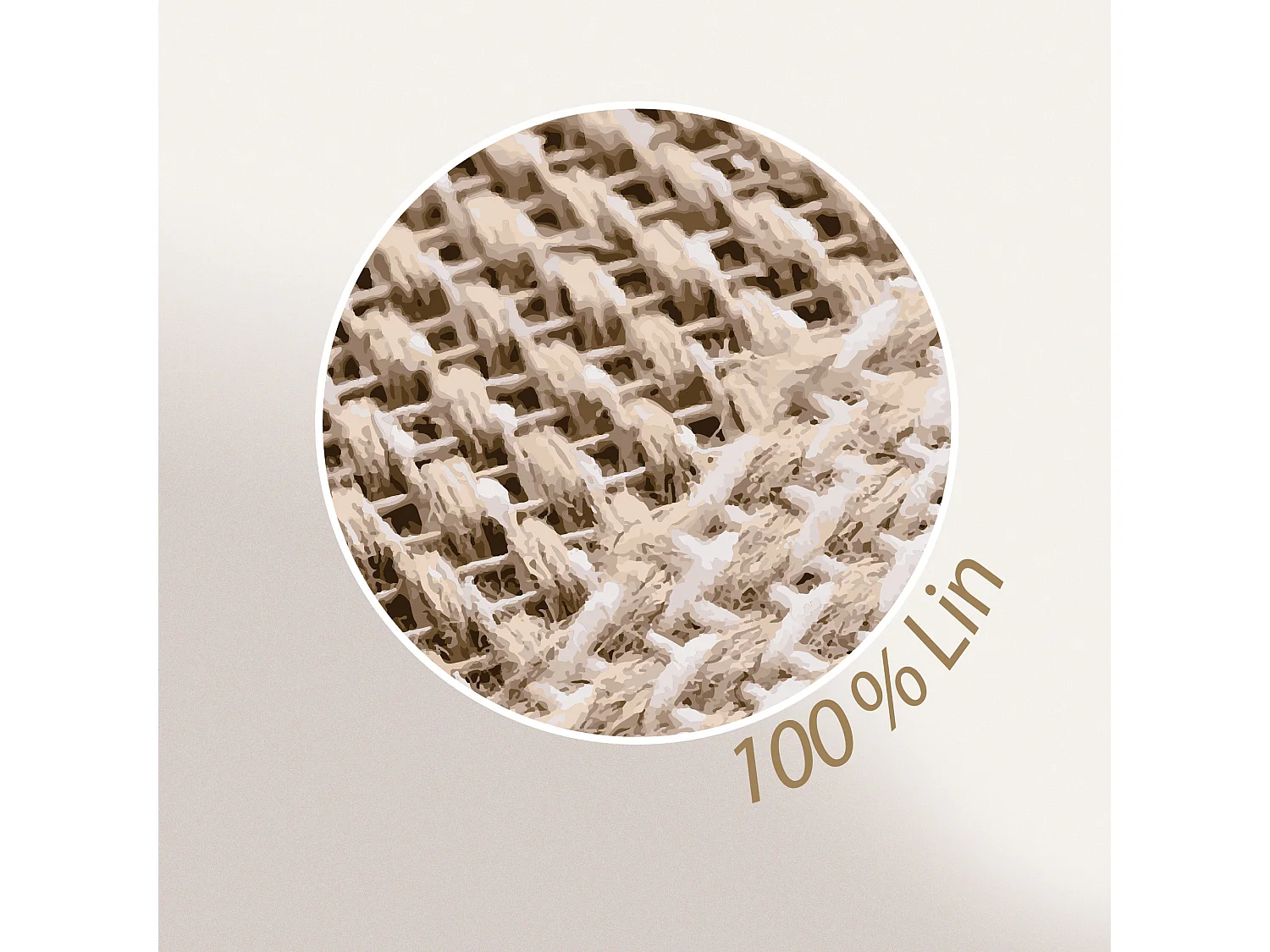 Housse de coussin 30x50 cm GALLINA Agrumes 100% Lin