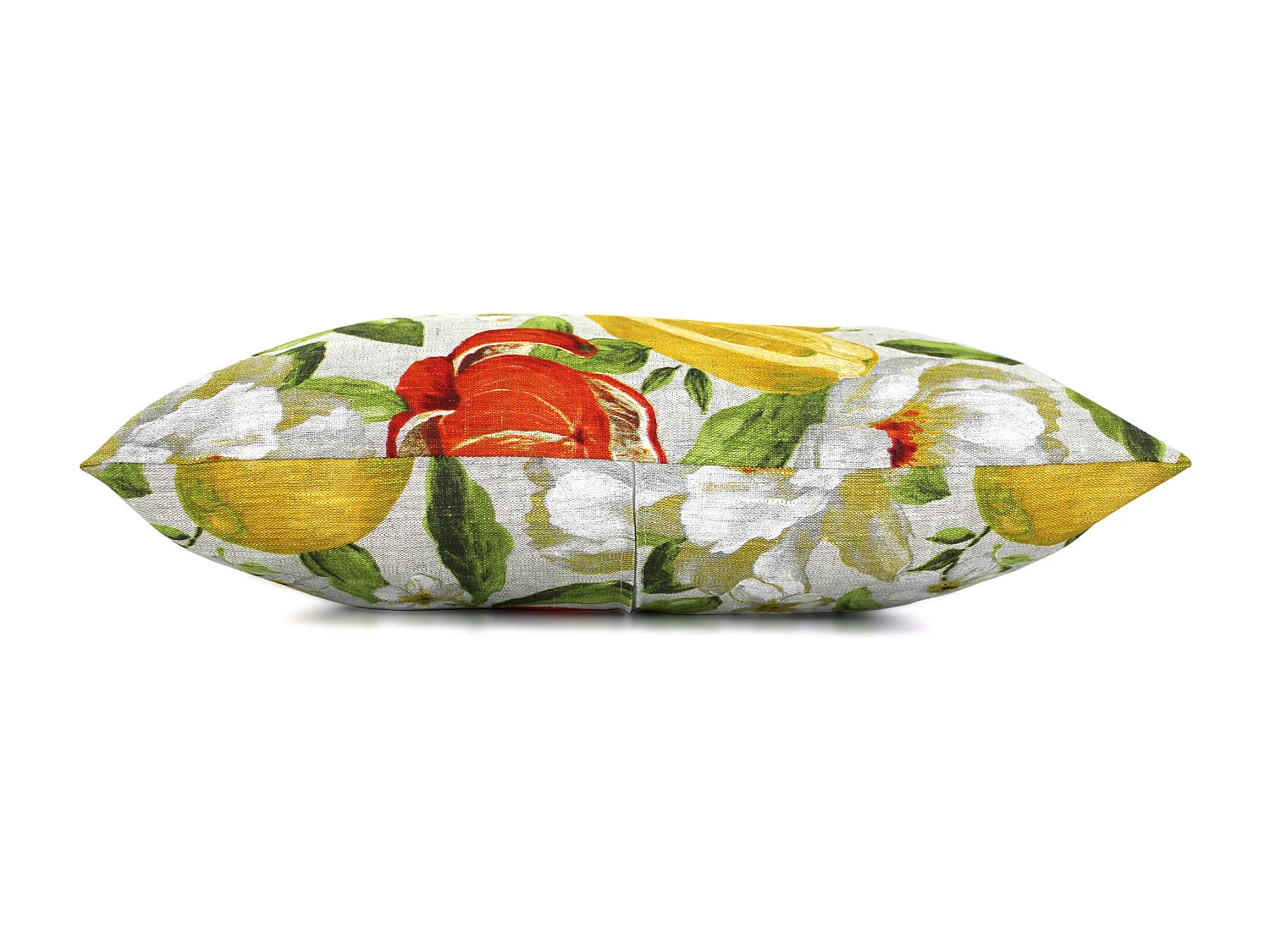 Housse de coussin 30x50 cm GALLINA Agrumes 100% Lin