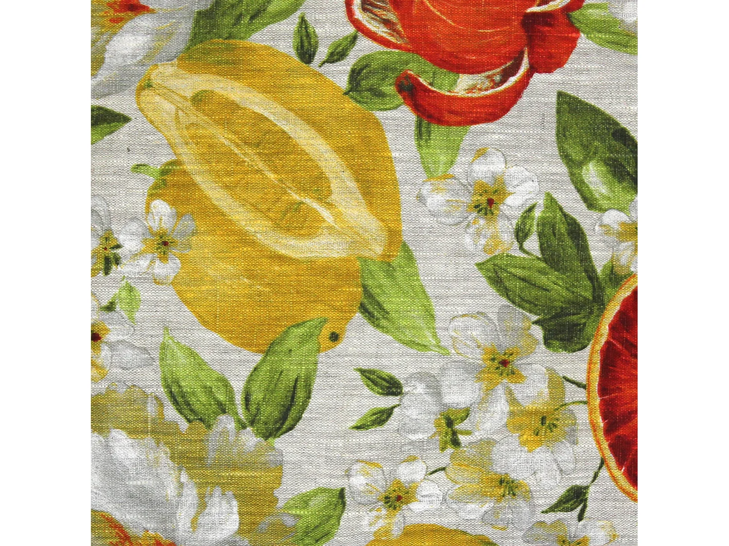 Housse de coussin 30x50 cm GALLINA Agrumes 100% Lin