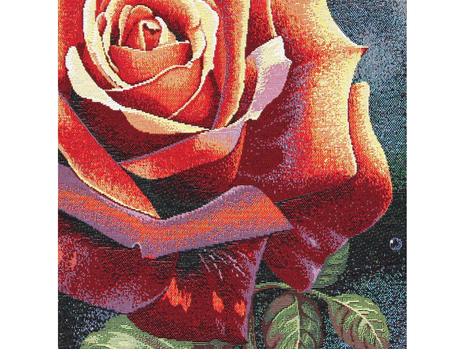 Housse de coussin 45x45 cm ADRANO Rose chatoyante polycoton acrylique