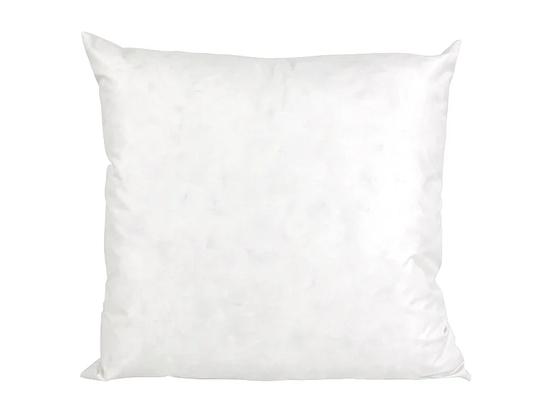 Coussin à recouvrir 55x55 cm garnissage 100% Plumettes de canards coussin Plumes