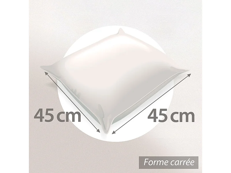 Housse de coussin 45x45 cm GAVELLI Welcome 100% Lin