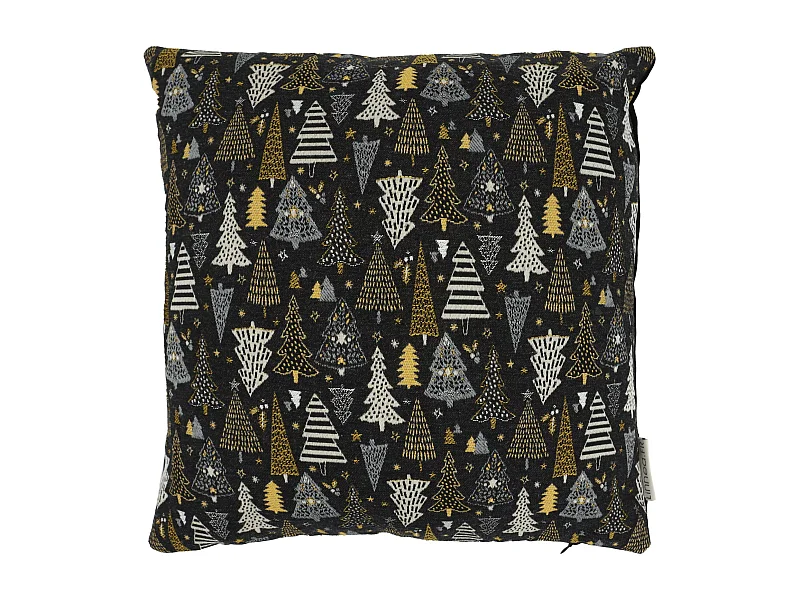 Housse de coussin 45x45 cm CELEBRATION Gris Graphite