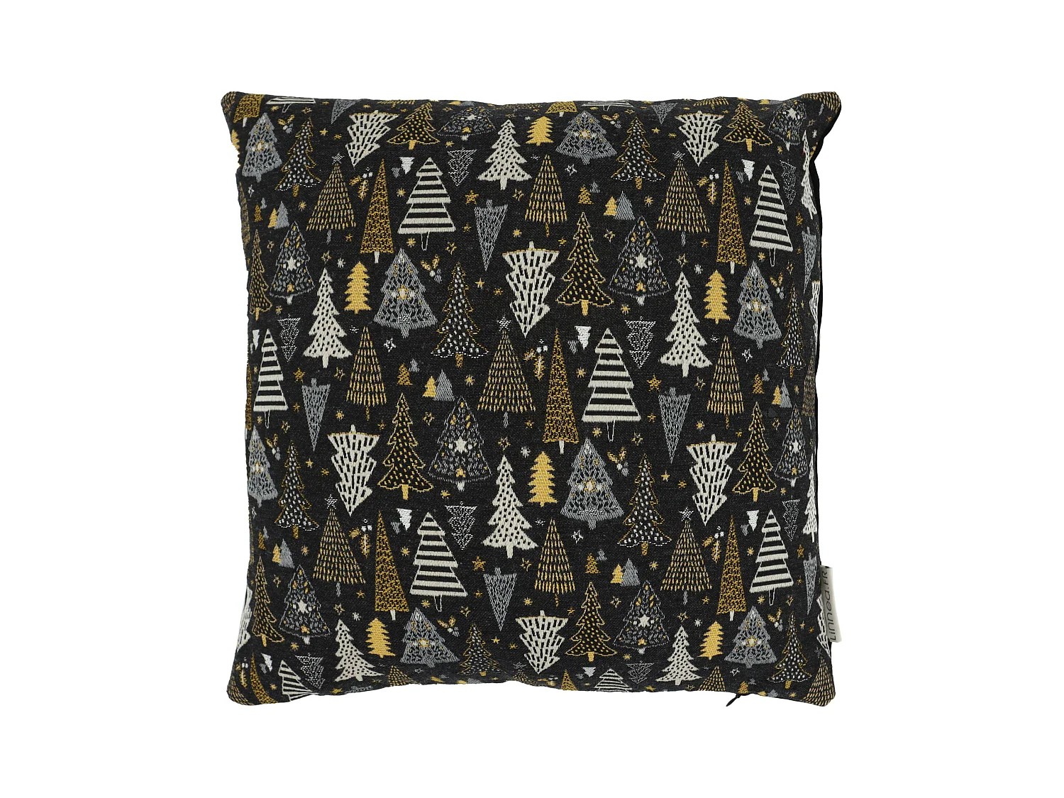 Housse de coussin 45x45 cm CELEBRATION Gris Graphite