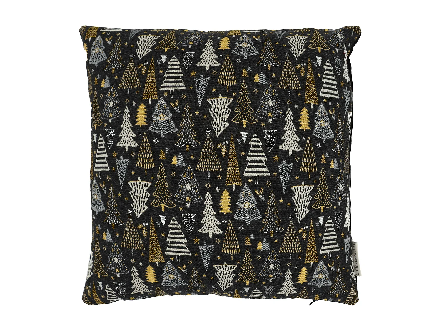 Housse de coussin 45x45 cm CELEBRATION Gris Graphite