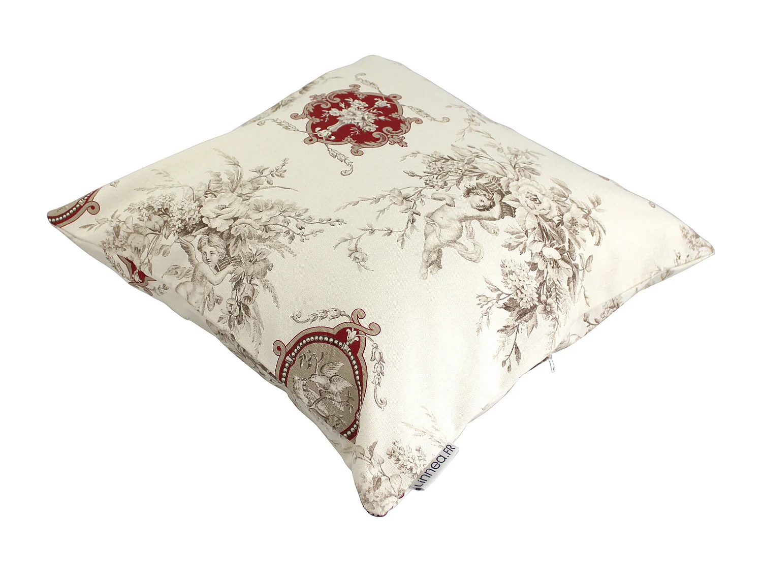 Housse de coussin 45x45 cm DRENA Anges coton