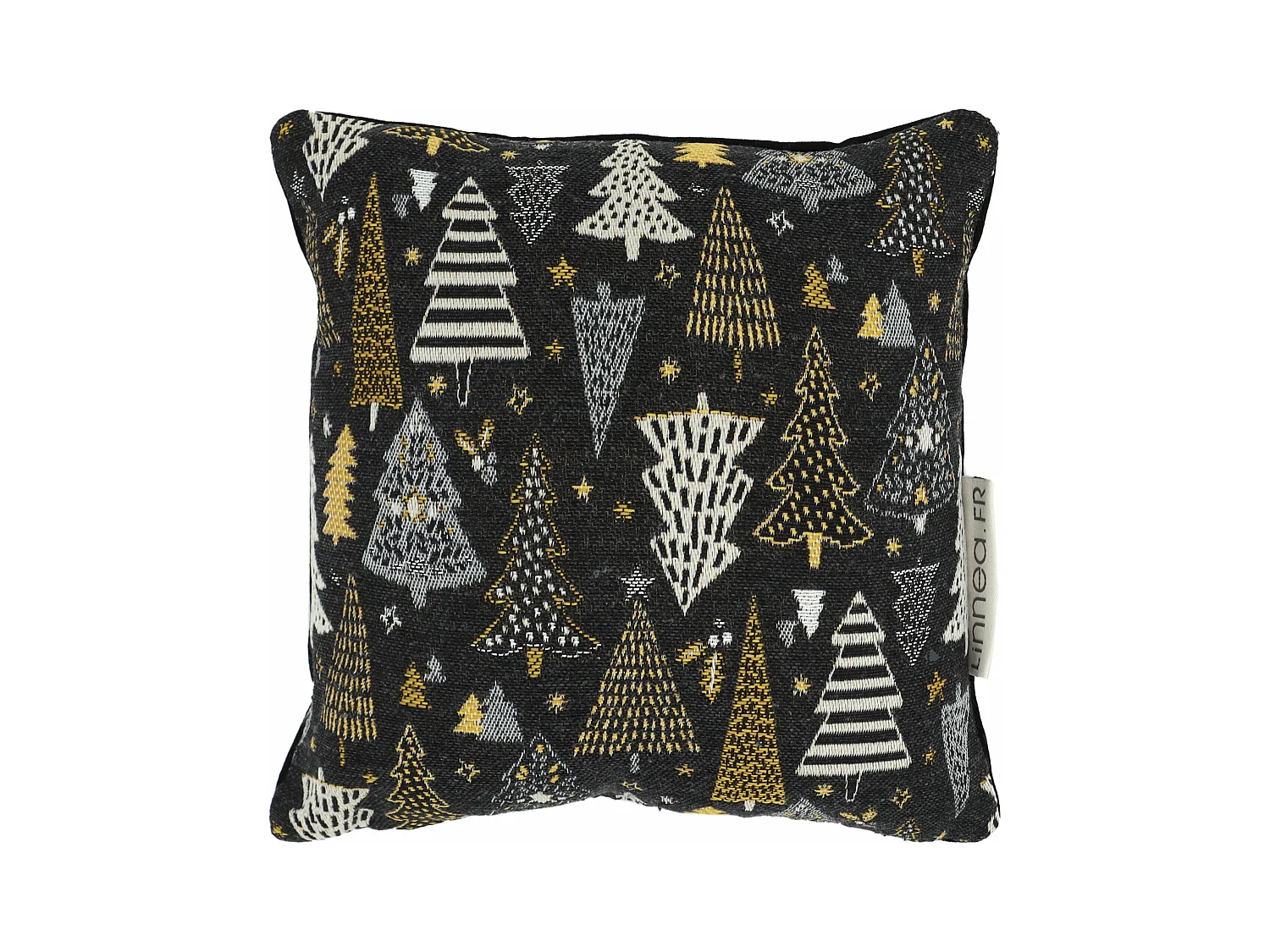 Housse de coussin 20x20 cm CELEBRATION Gris Graphite