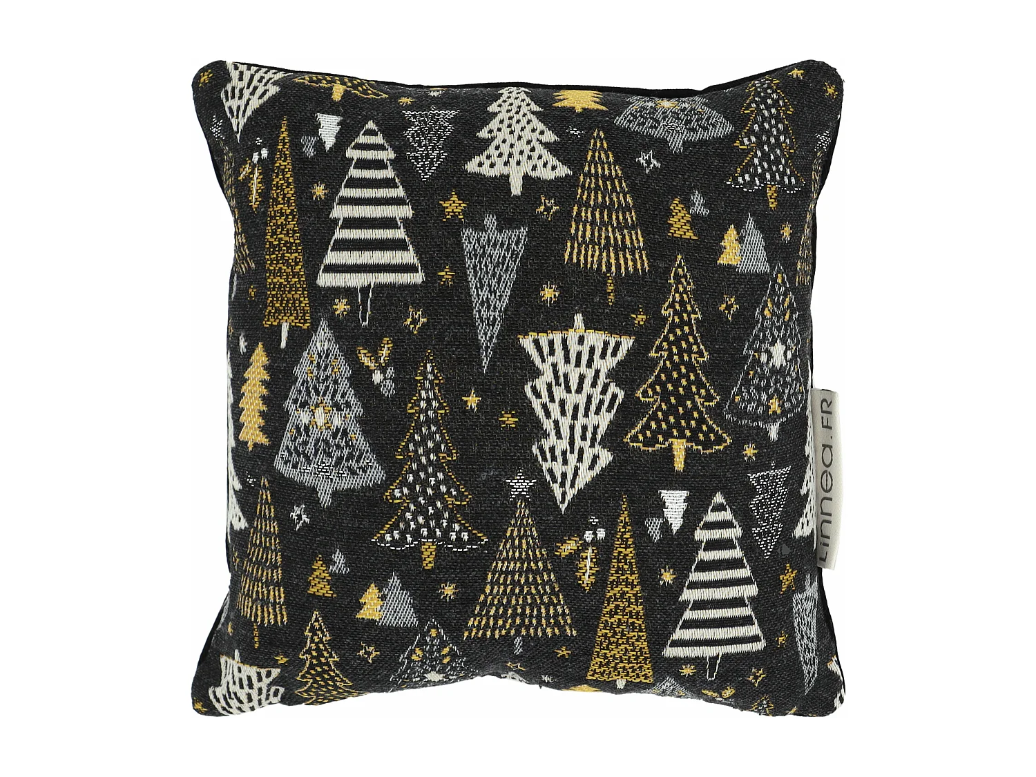 Housse de coussin 20x20 cm CELEBRATION Gris Graphite