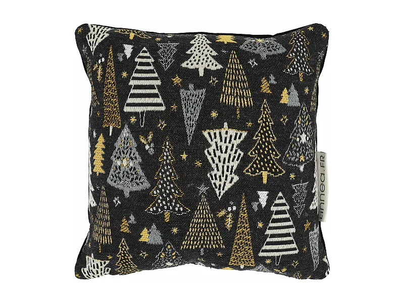 Housse de coussin 20x20 cm CELEBRATION Gris Graphite