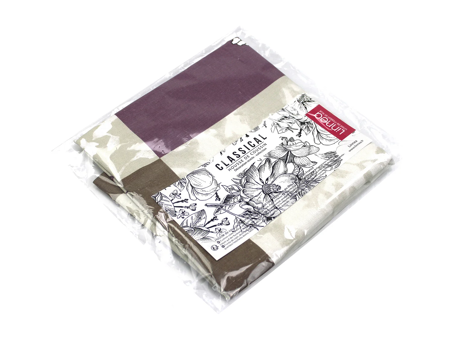 Housse de coussin 45x45 cm MATERA Demi-saison Polycoton