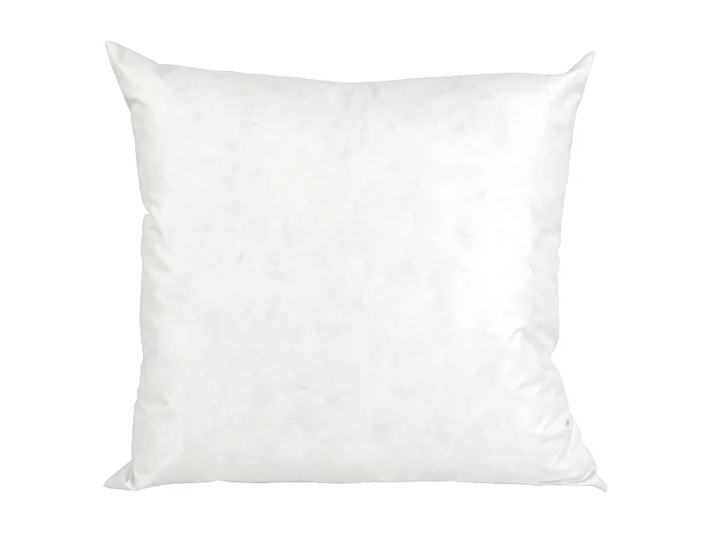 Coussin à recouvrir 50x50 cm garnissage 100% Plumettes de canards coussin Plumes