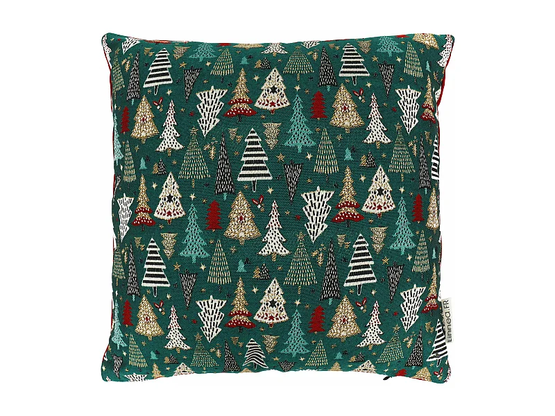 Housse de coussin 40x40 cm CELEBRATION Vert Epicea