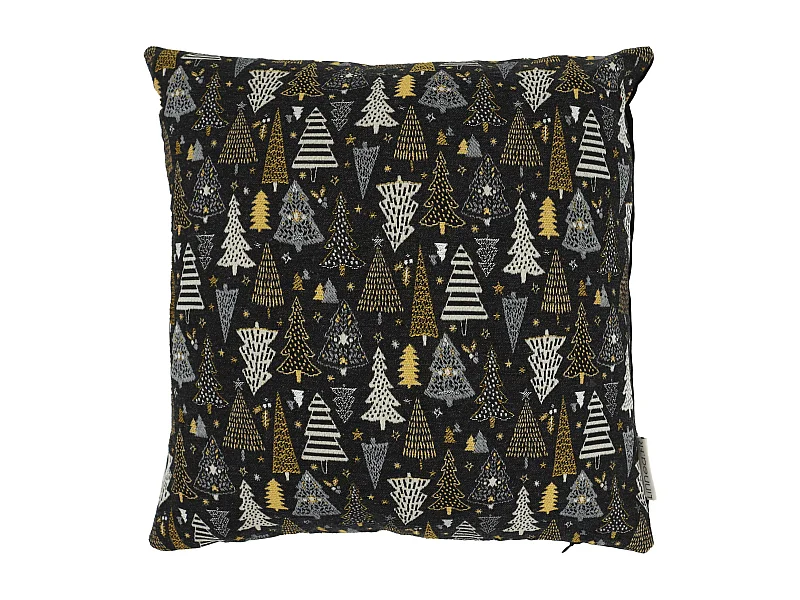 Housse de coussin 40x40 cm CELEBRATION Gris Graphite