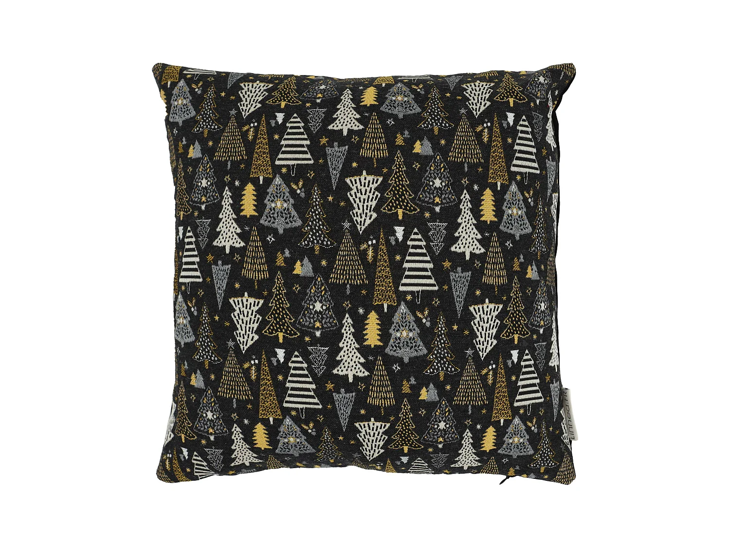 Housse de coussin 40x40 cm CELEBRATION Gris Graphite