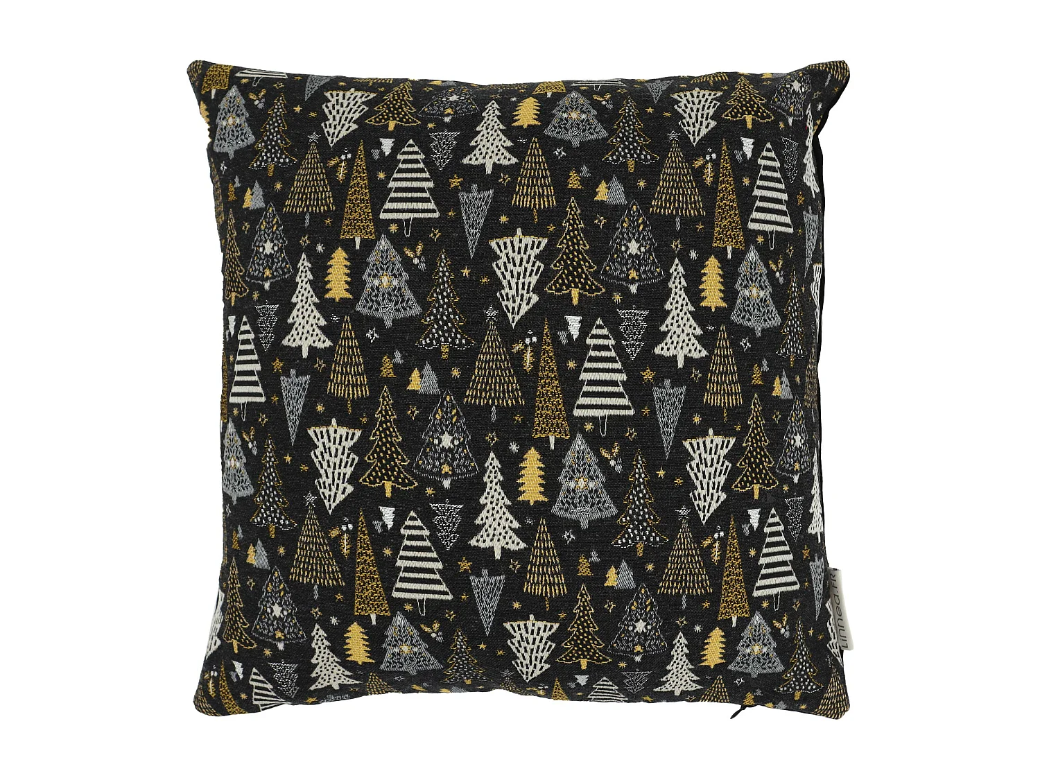 Housse de coussin 40x40 cm CELEBRATION Gris Graphite