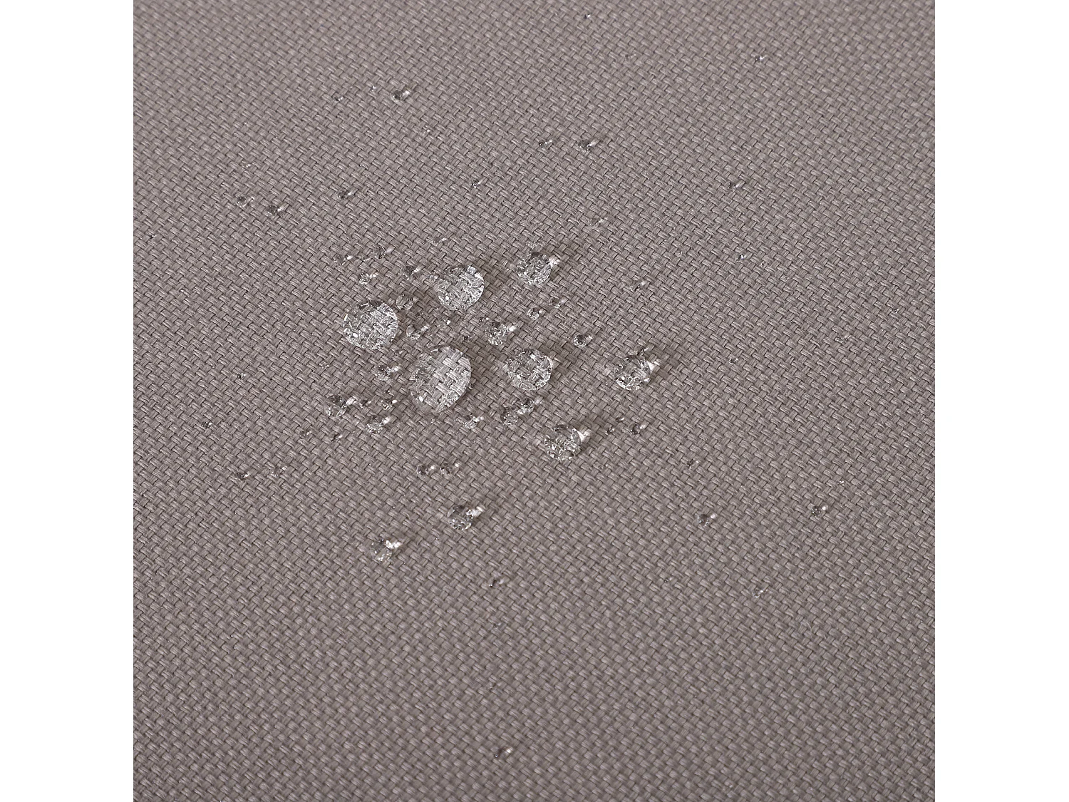 Ensemble salon de jardin d'angle design contemporain 5 places coussins marron table basse alu. noir et imitation bois