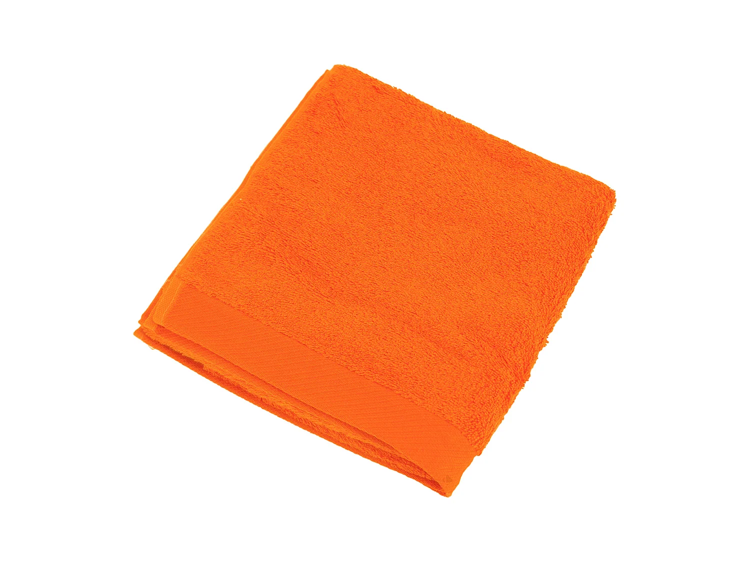 Serviette de toilette 50x100 cm coton peigné ALBA butane