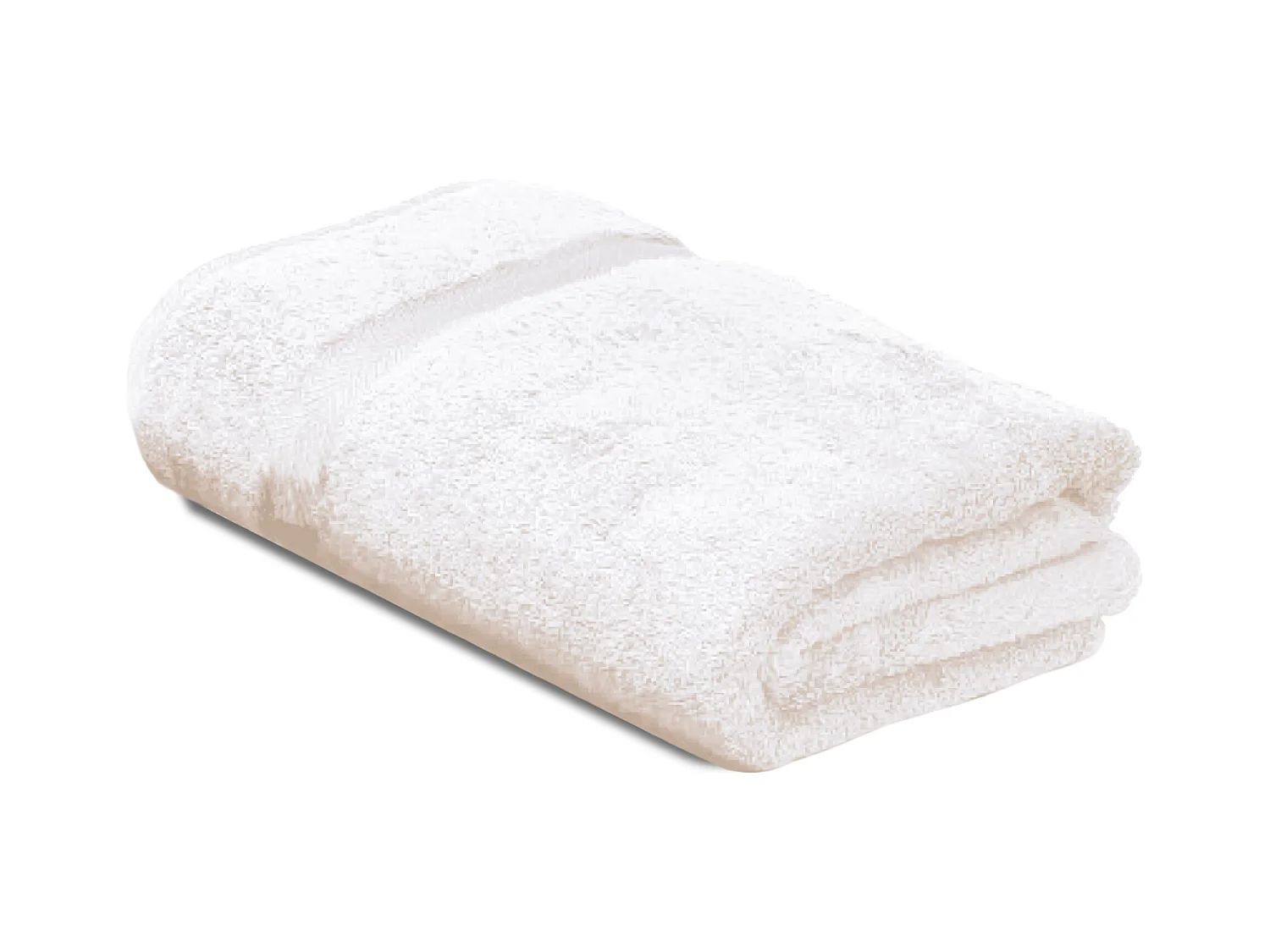 Serviette de toilette 50x100 cm ROYAL CRESENT Blanc 650 g/m2