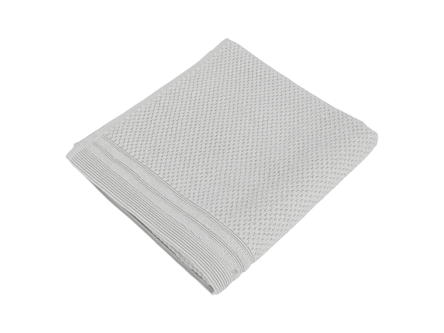 Serviette de toilette 50x100 cm DUNE argent