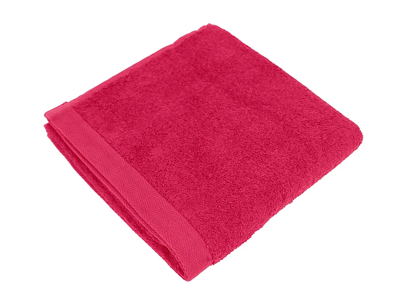 Serviette de toilette 50x100 cm SOFTY fuschia