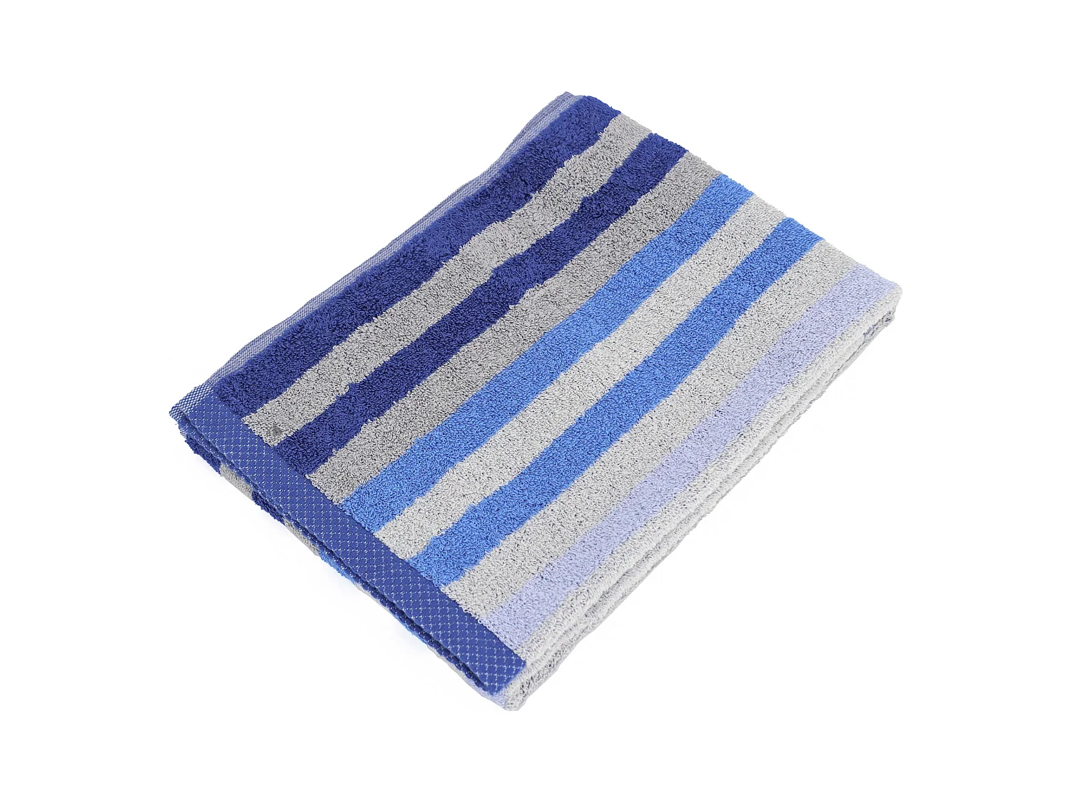 Serviette de toilette 50x100 cm PURE STRIPES bleu mer
