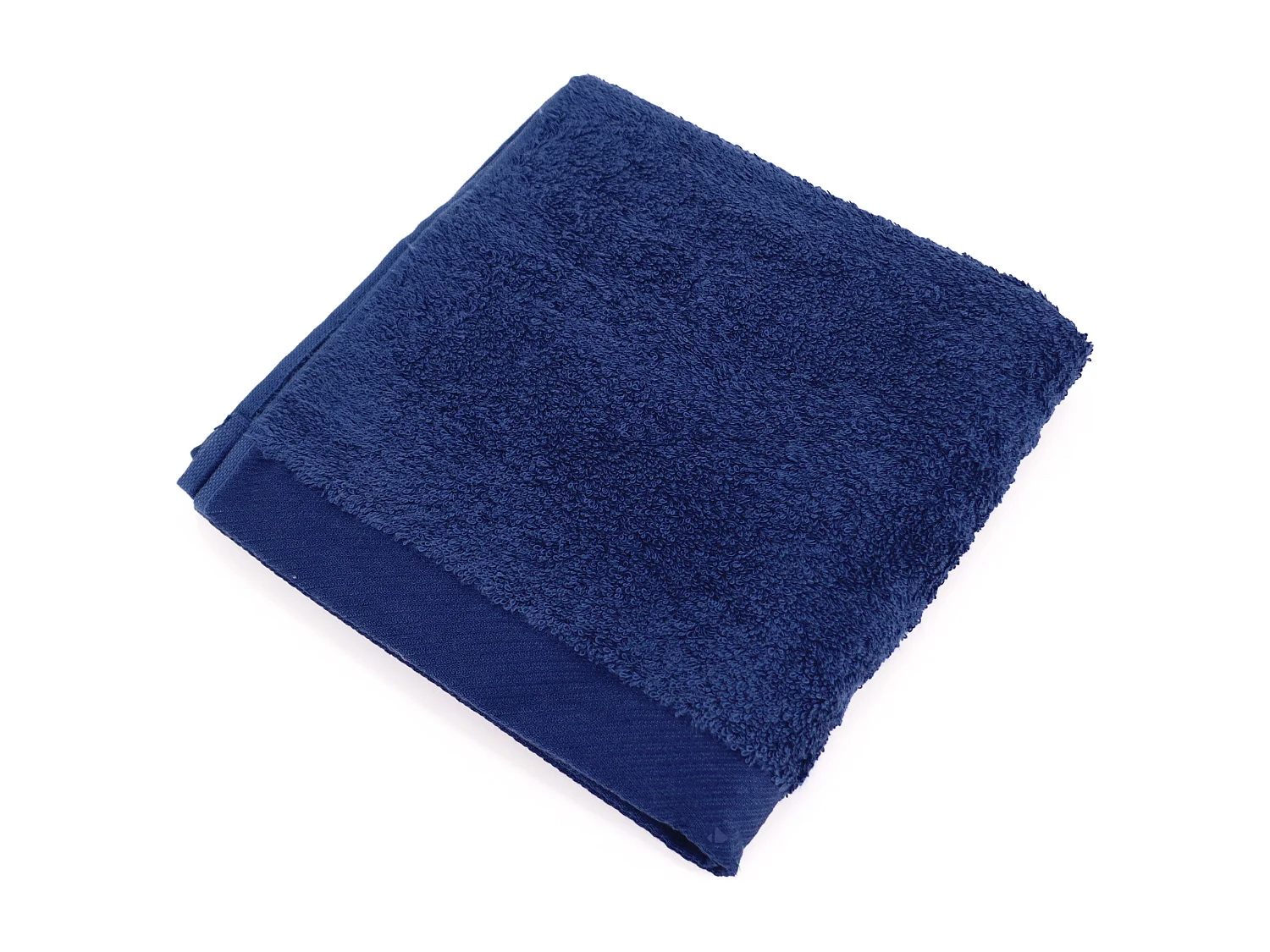 Serviette de toilette 50x100 cm coton peigné ALBA ultramar