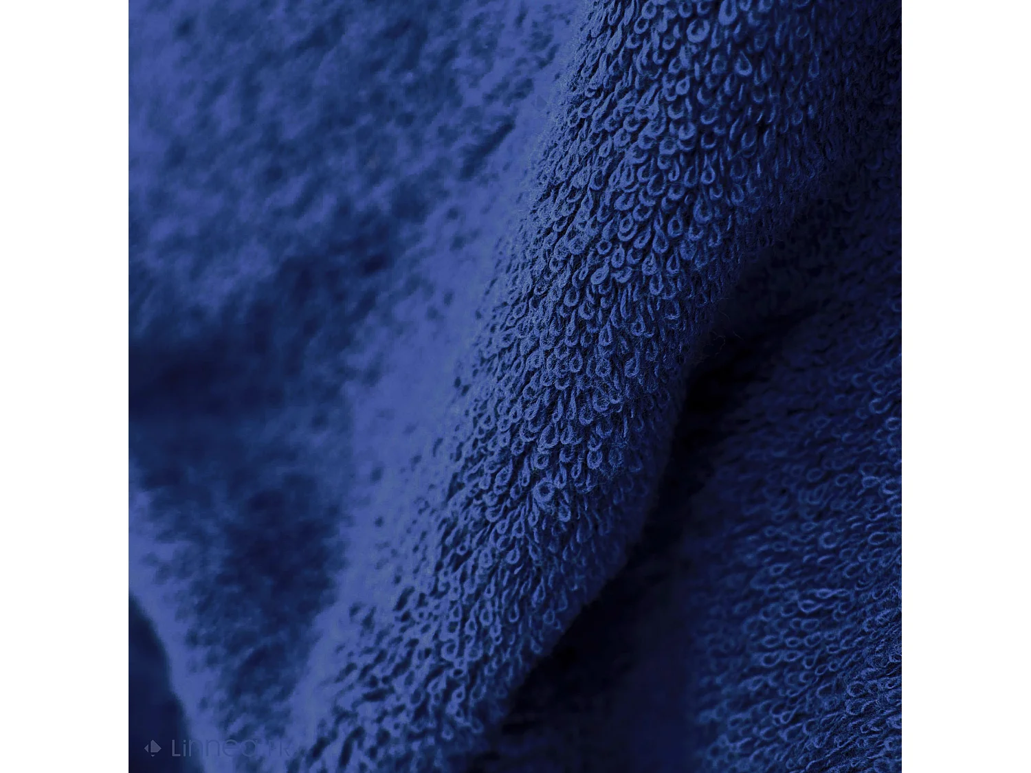 Serviette de toilette 50x100 cm coton peigné ALBA ultramar