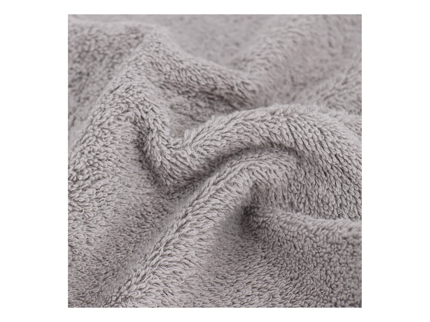 Serviette de toilette 50x100 cm SOFTY argent