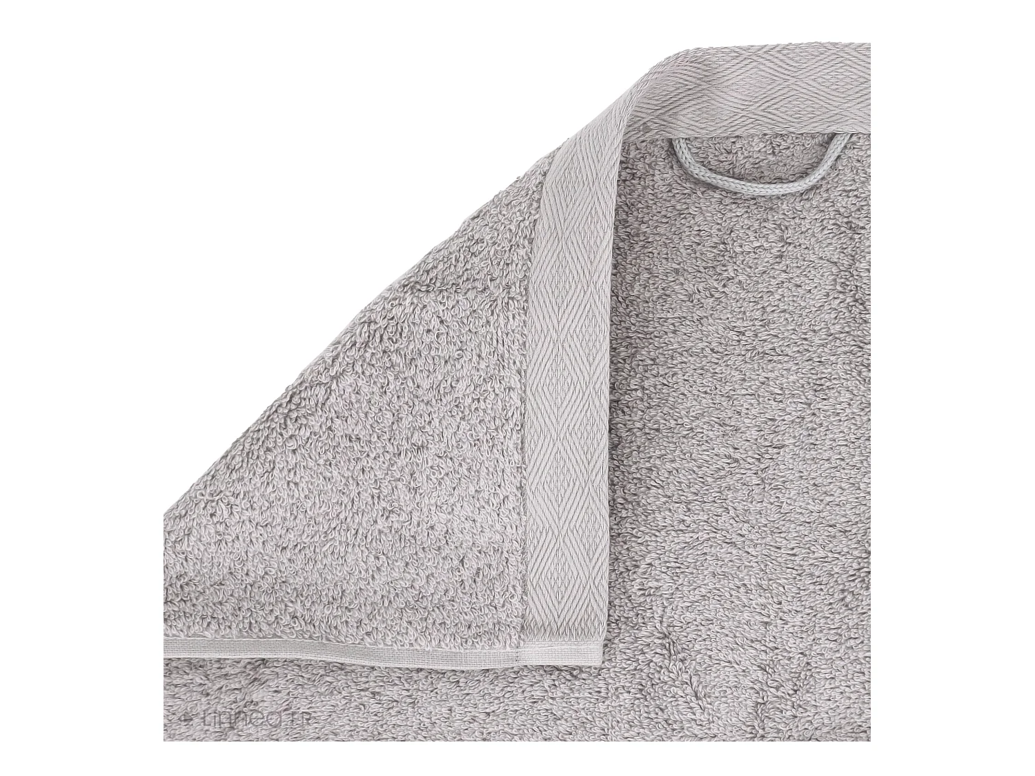 Serviette de toilette 50x100 cm SOFTY argent