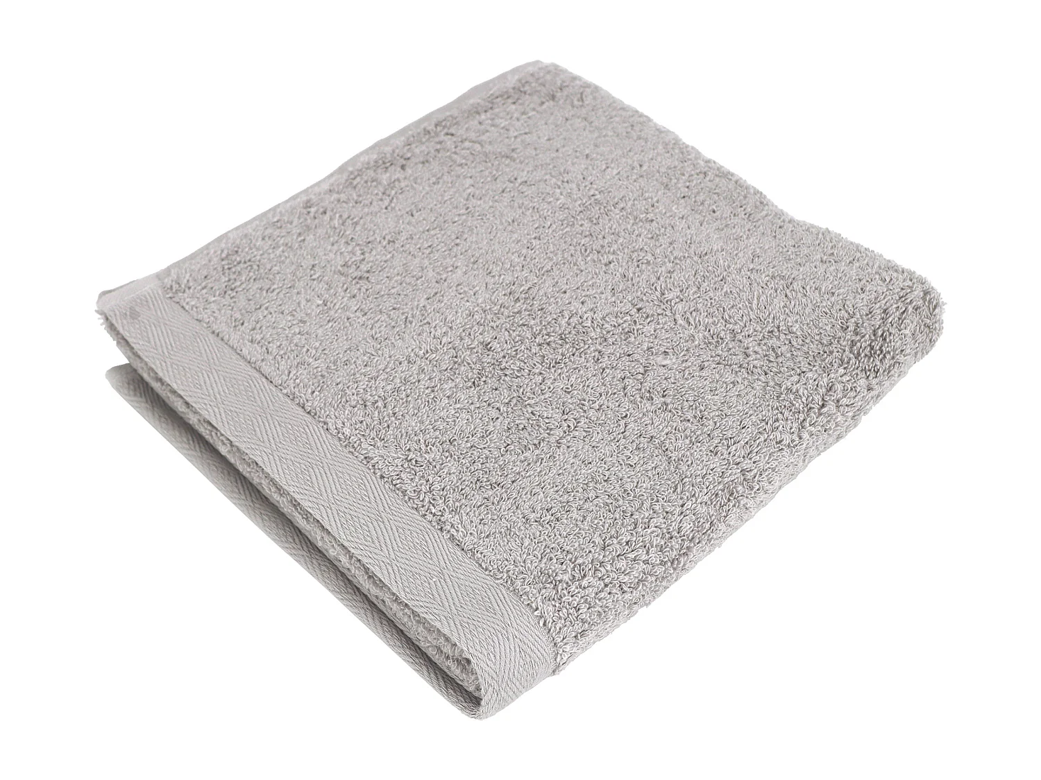 Serviette de toilette 50x100 cm SOFTY argent