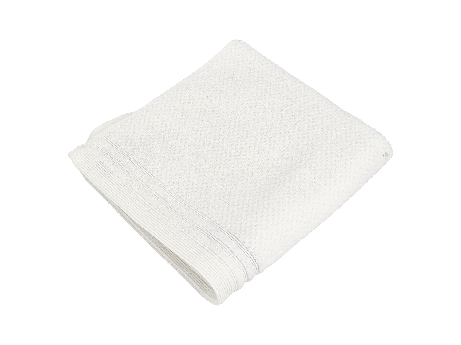 Serviette de toilette 50x100 cm DUNE blanc
