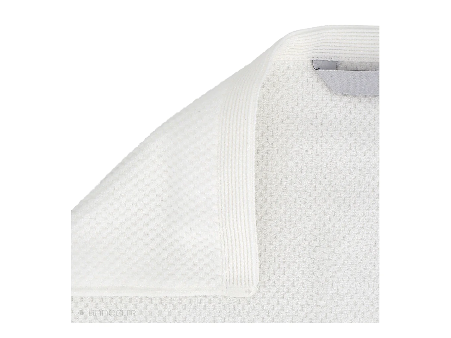 Serviette de toilette 50x100 cm DUNE blanc